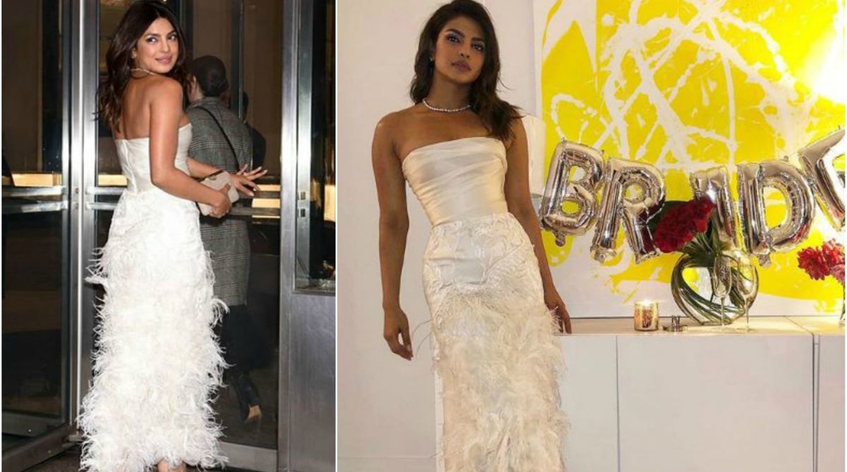 Wedding bells ringing! Priyanka Chopra decked up for bridal shower in New York
