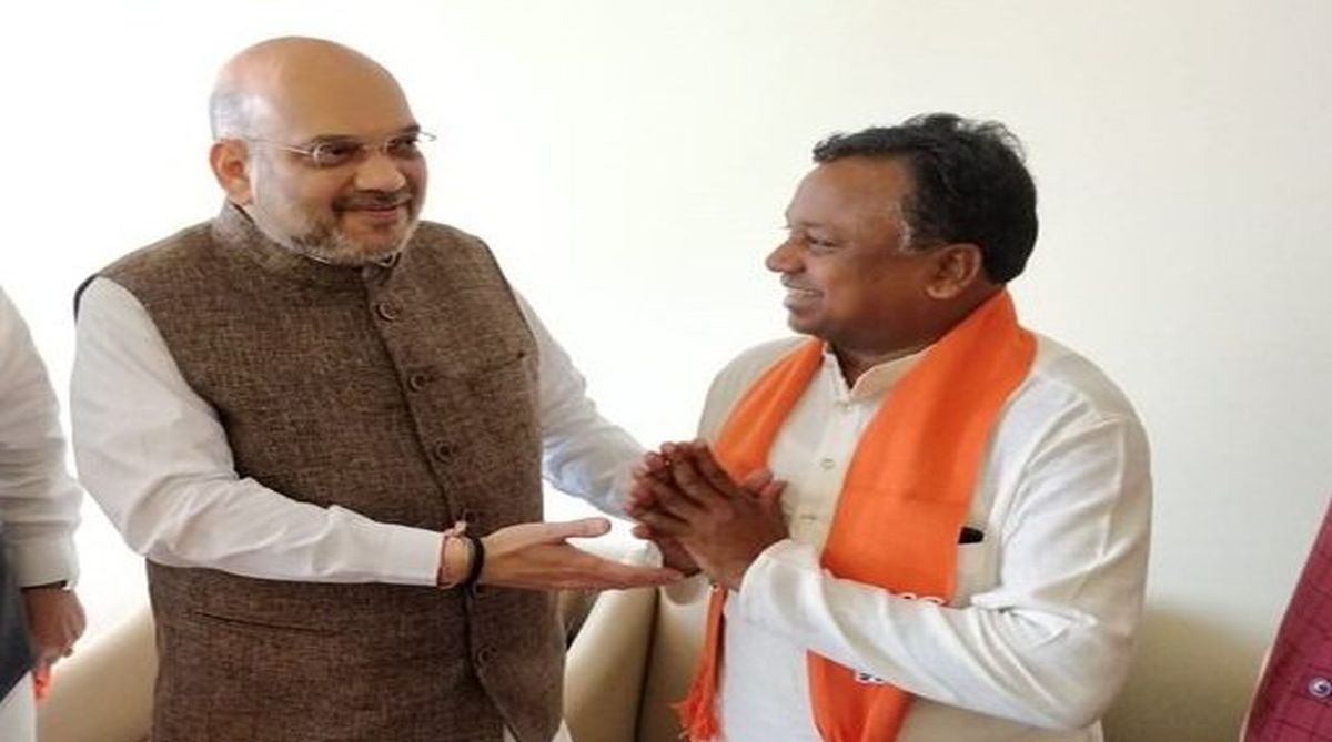 Congress Chhattisgarh working president Ramdayal Uike joins BJP