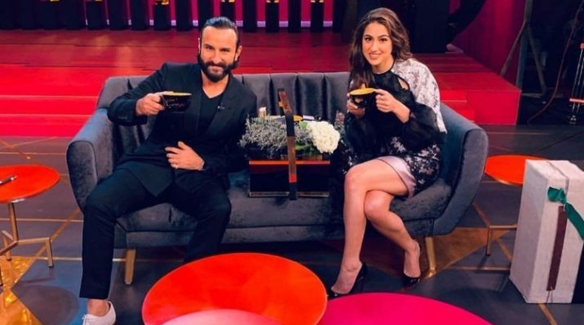 Sara Ali Khan debut on Koffee with Karan with dad Saif Ali Khan