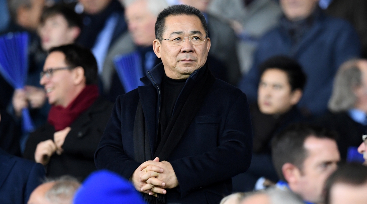 Leicester City owner Vichai Srivaddhnaprabha feared dead in helicopter crash outside stadium