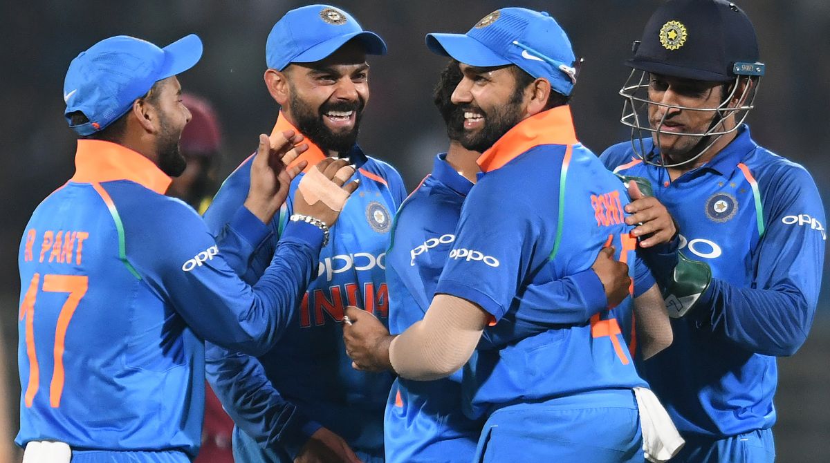 India thrash West Indies in 5th ODI, clinch series 3-1