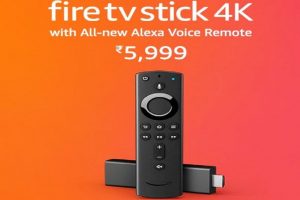 Amazon launches Fire TV Stick 4K, Alexa Voice Remote in India