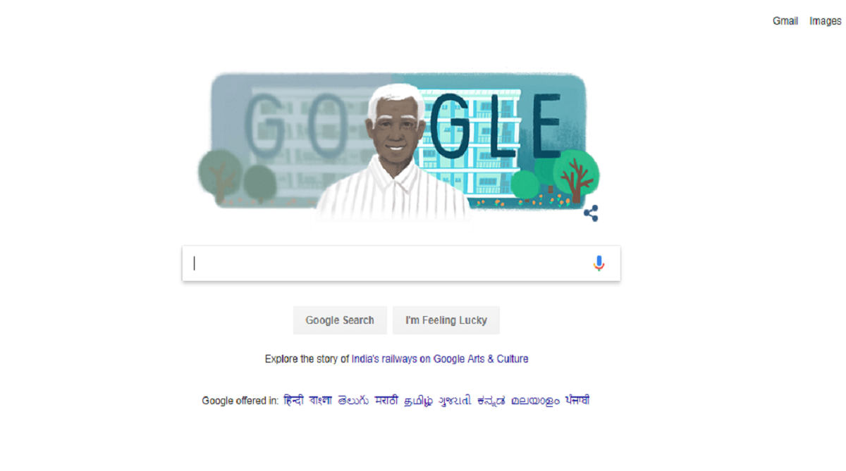 Google pays tribute to Dr Govinda Venkataswamy, the man who could do 100 cataract surgeries in a day