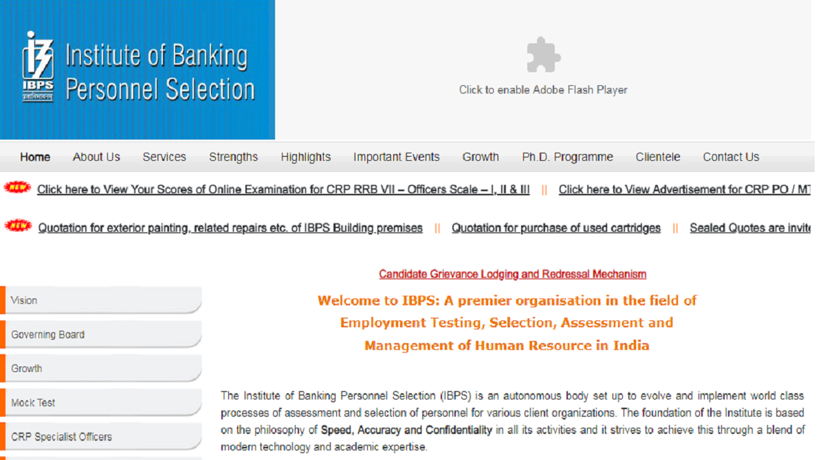 IBPS RRB Officers scale 1, 2 and 3 Mains scorecard/results 2018 declared at ibps.in | Check now