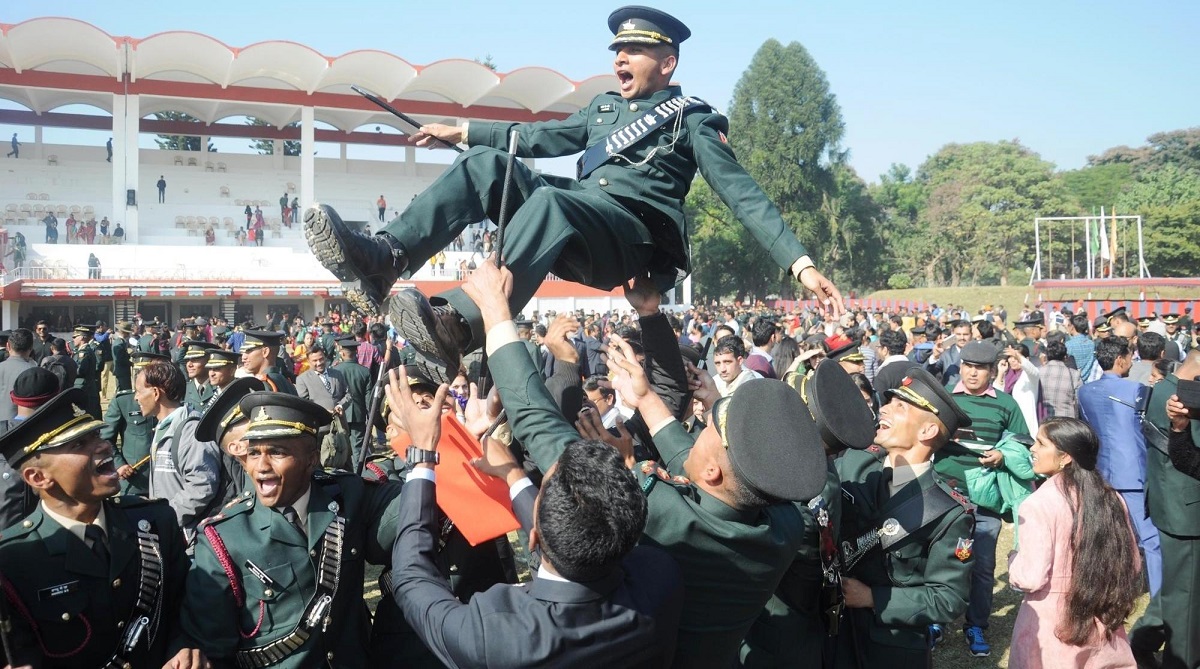 Indian Military Academy organises cross-country run