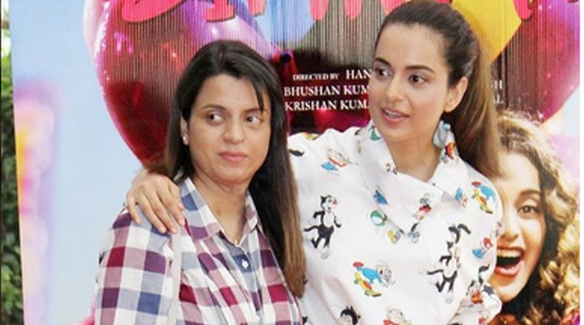 Kangana Ranaut’s sister takes on trolls for the actor