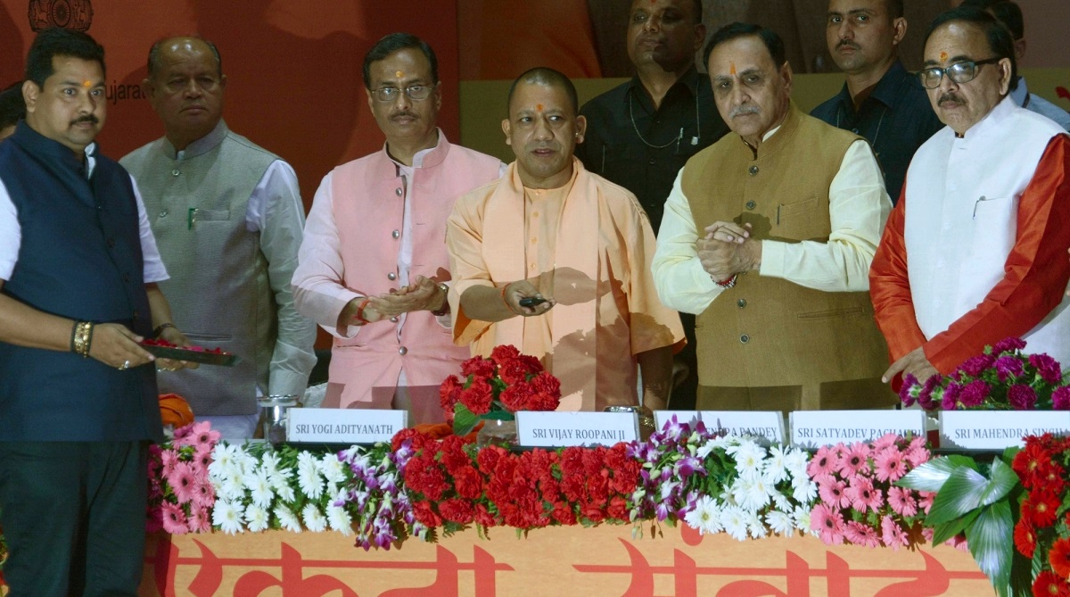 Congress behind Gujarat violence says Vijay Rupani in Lucknow