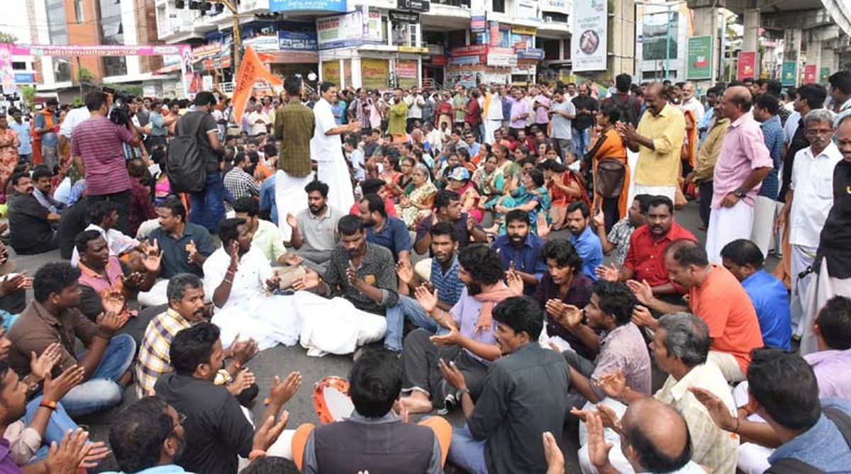 Kerala Police cracks down on Sabarimala protesters, over 2000 arrested