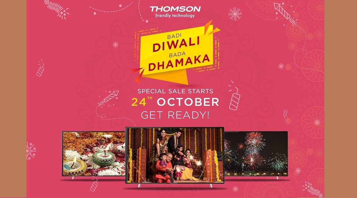Thomson bags No. 3 position in online TV sale