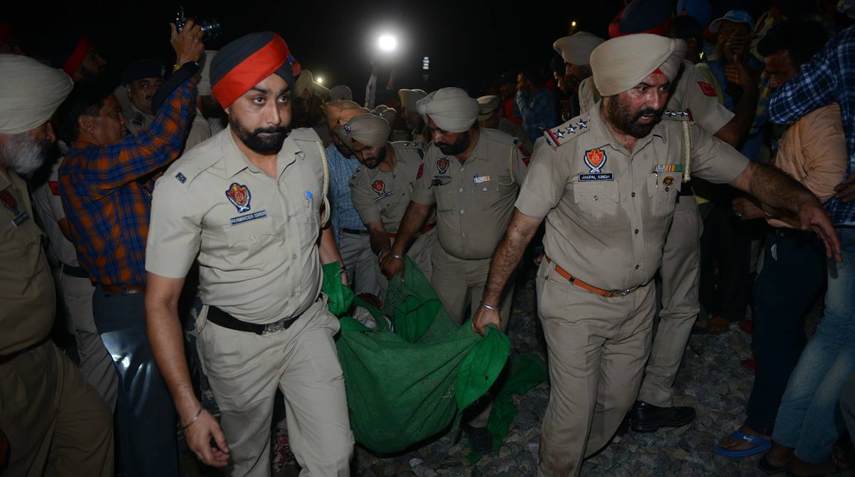Amritsar train accident: Over 50 dead; Punjab government orders probe
