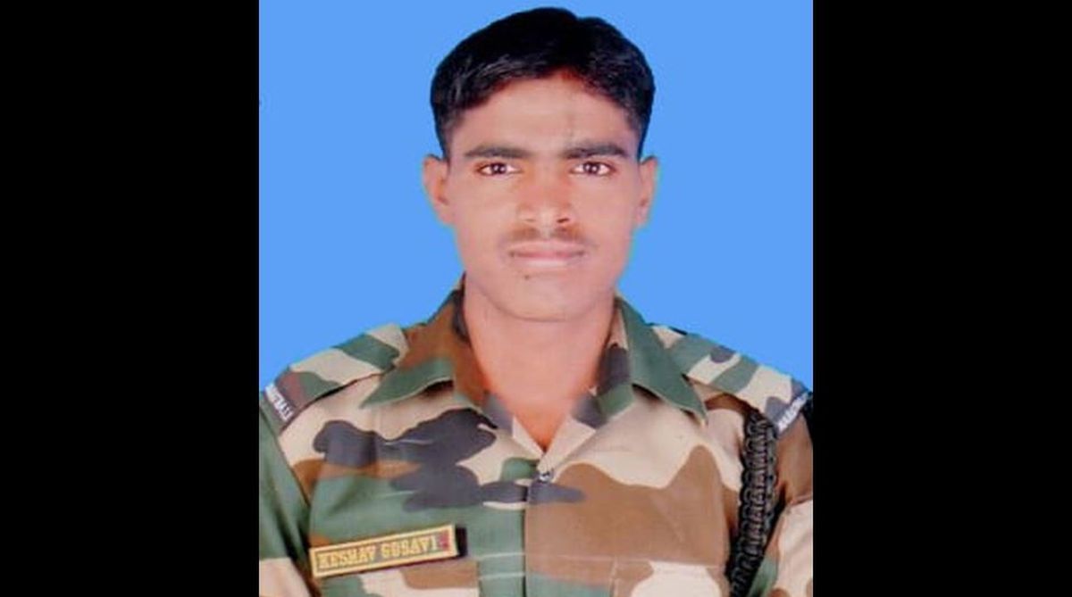 Pakistan, sniper firing, Naoshera, Pakistani troops, Army soldier killed, Naik Gosavi Keshav Somgir