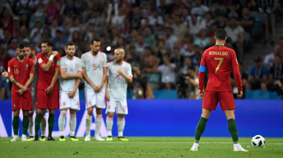 Here’s why Cristiano Ronaldo takes free-kicks in his own unique style