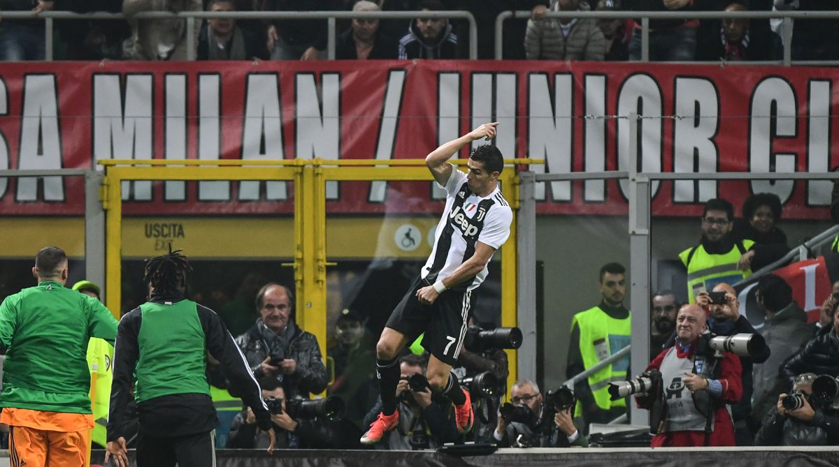 Cristiano Ronaldo rescues point for 10-man Juventus at Atalanta