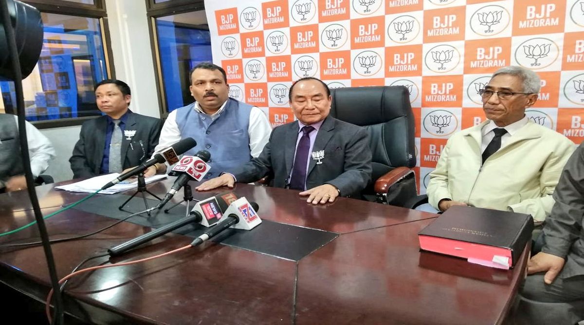 Mizoram Speaker Hiphei dropped from Congress’ list of candidates, joins BJP