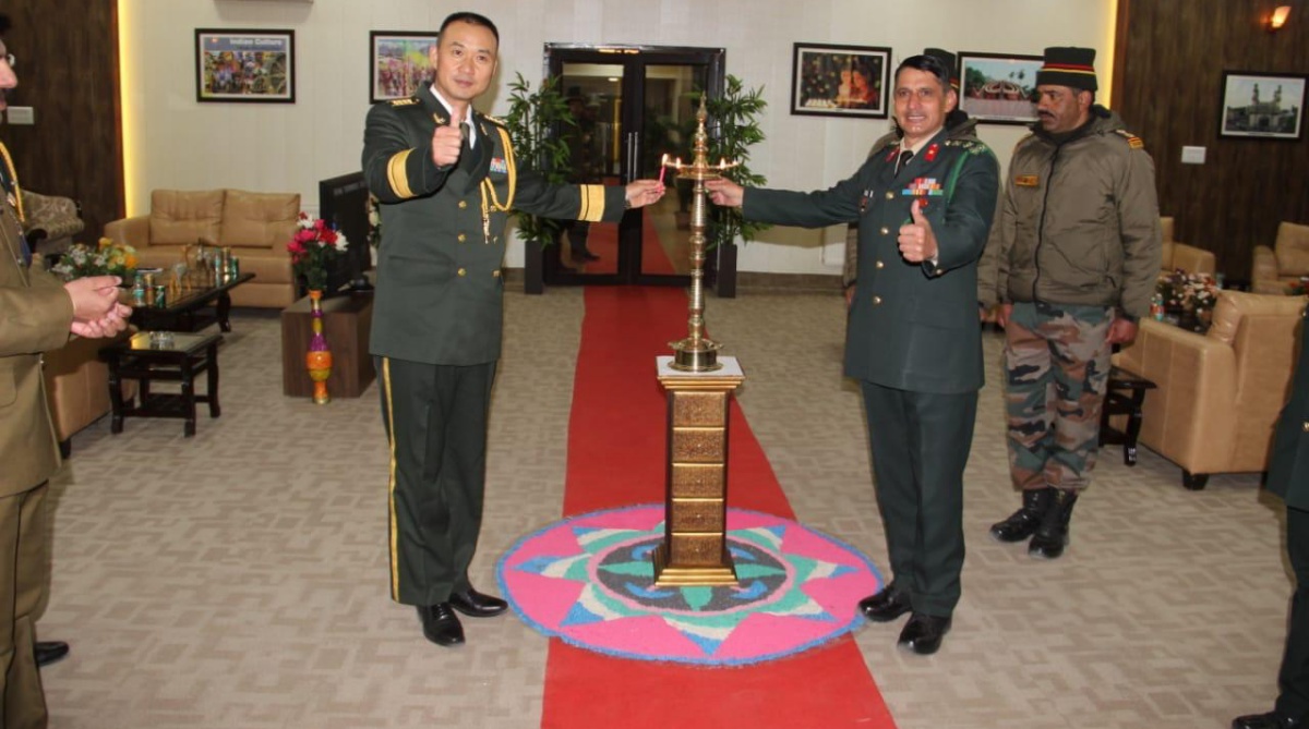 Chinese troops extend Diwali greetings to Indian soldiers in Eastern Ladakh