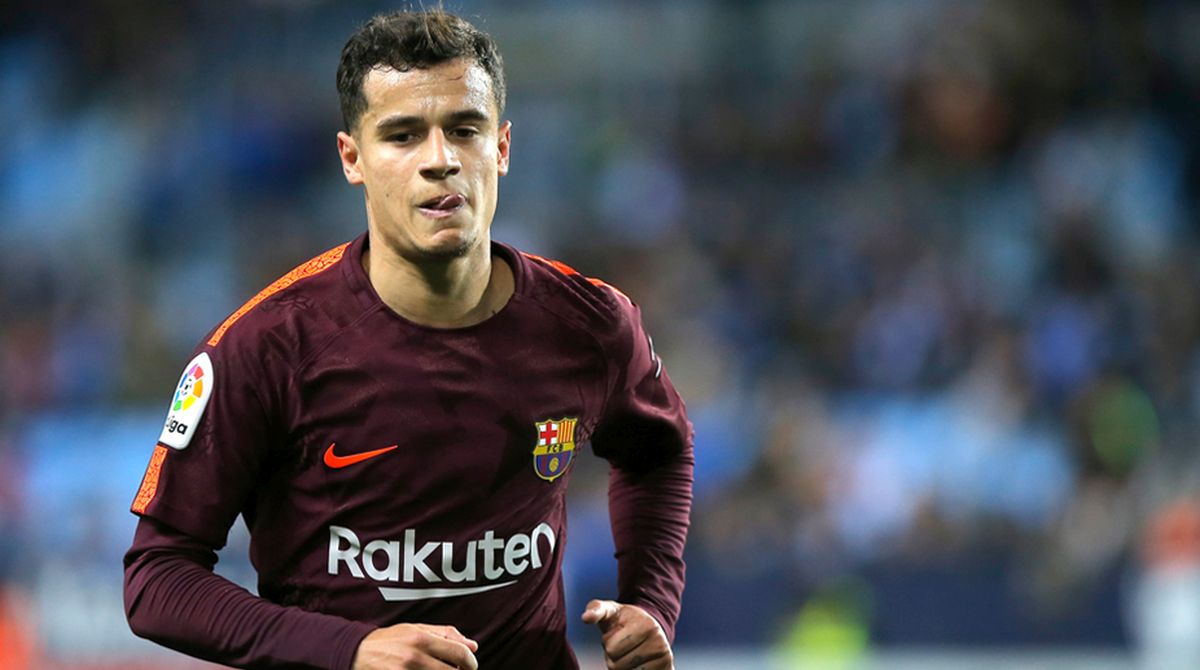 Barça’s Coutinho returns to training after thigh injury
