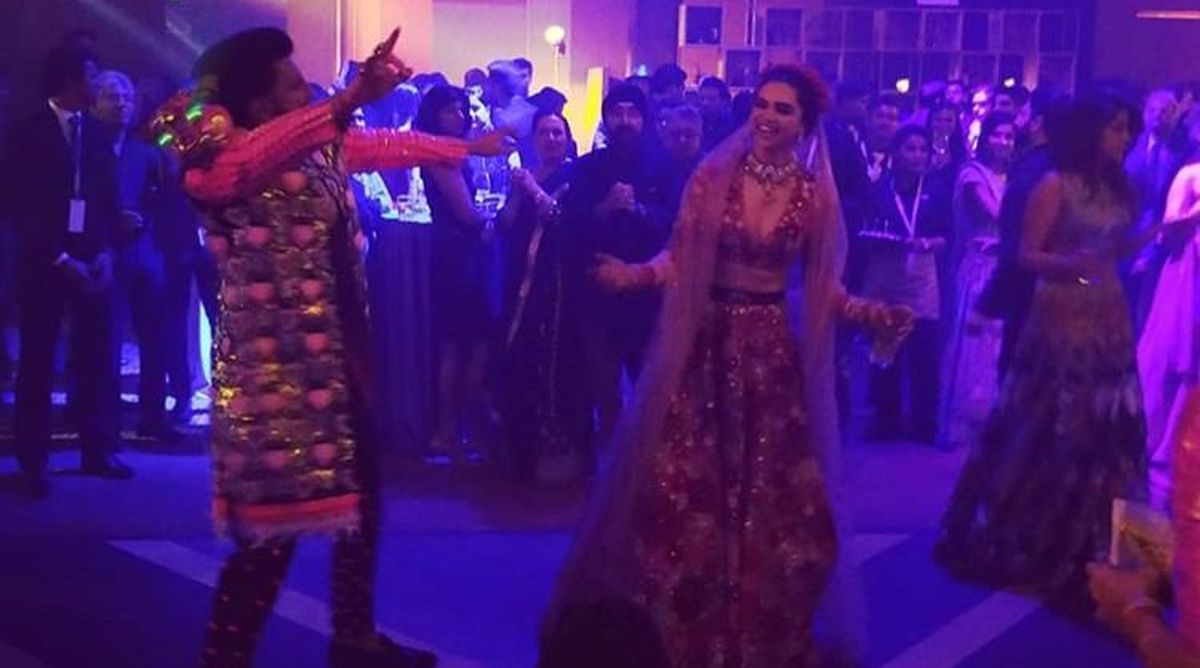Ranveer Singh, Deepika Padukone glam it up at their Mumbai wedding bash | See videos