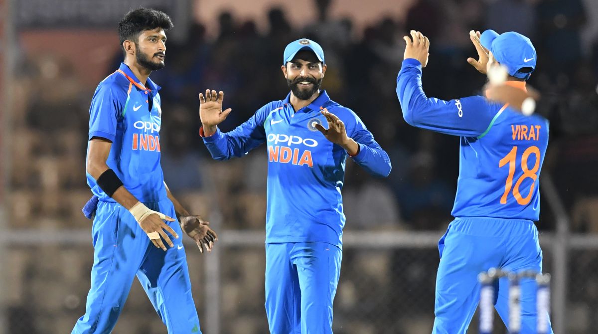 India bundle out West Indies for 104 in 5th ODI