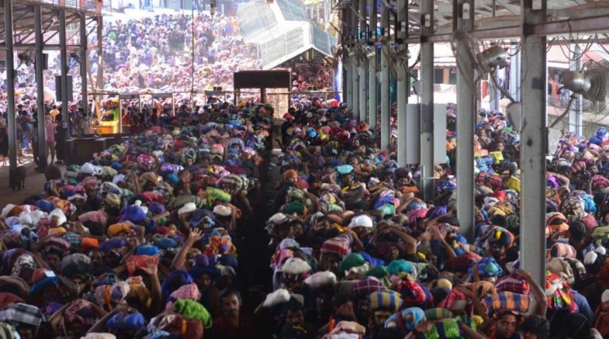 Devotees enter Sabarimala Temple amid heavy security for two-day special pilgrimage