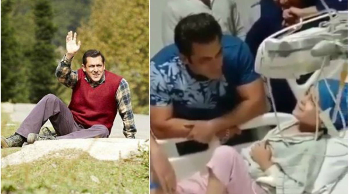 Watch| Salman Khan fulfils dream of little boy suffering from cancer