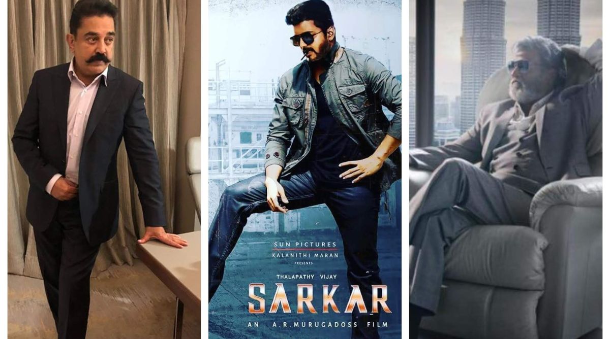 Rajnikanth, Kamal Haasan speak in support of Vijay's Sarkar - The ...