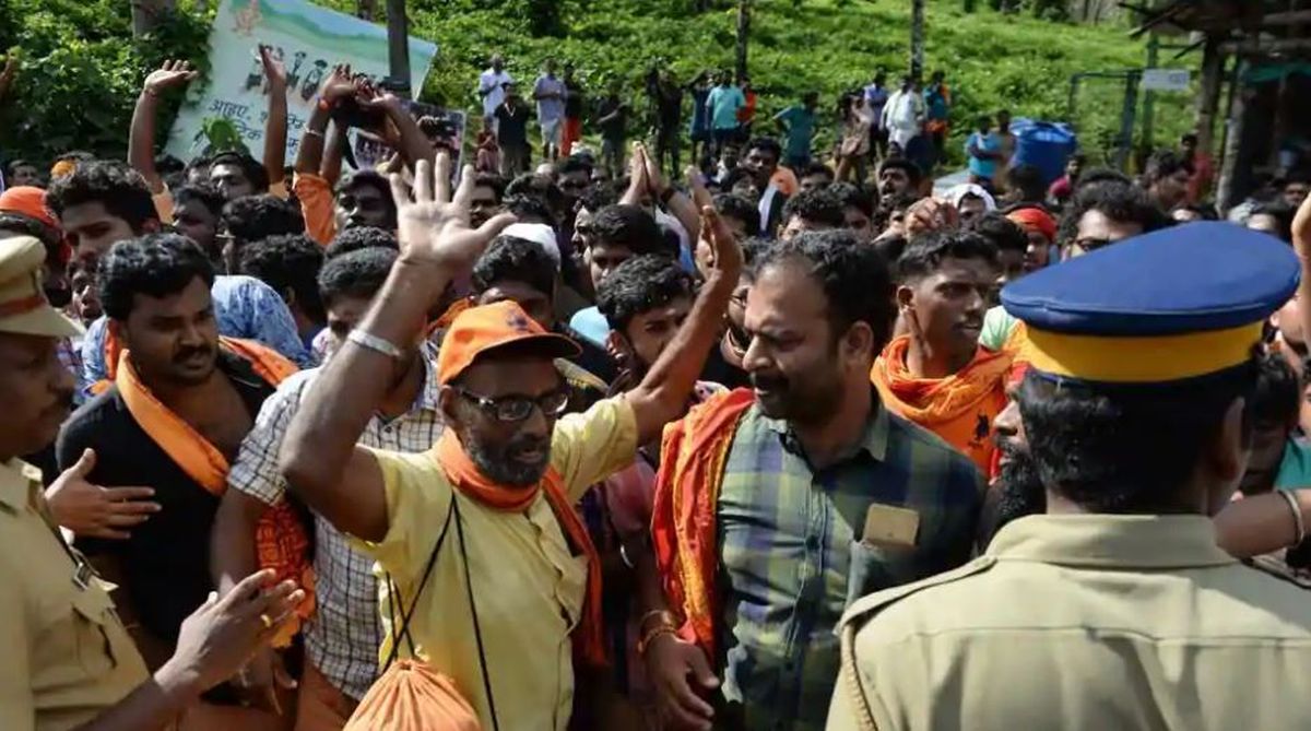 Sabarimala temple protests ‘unacceptable’: Kerala HC declines bail plea of arrested man