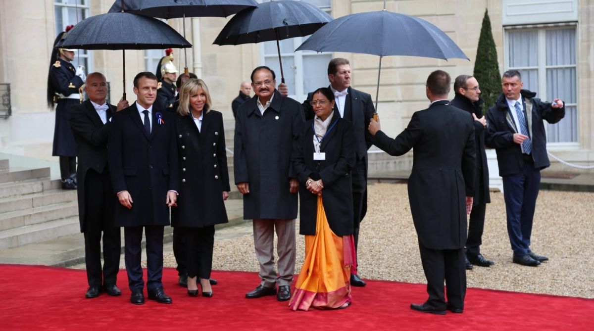 multilateralism, M Venkaiah Naidu, World War I armistice, Indian War Memorial, Paris Peace Forum, French Government
