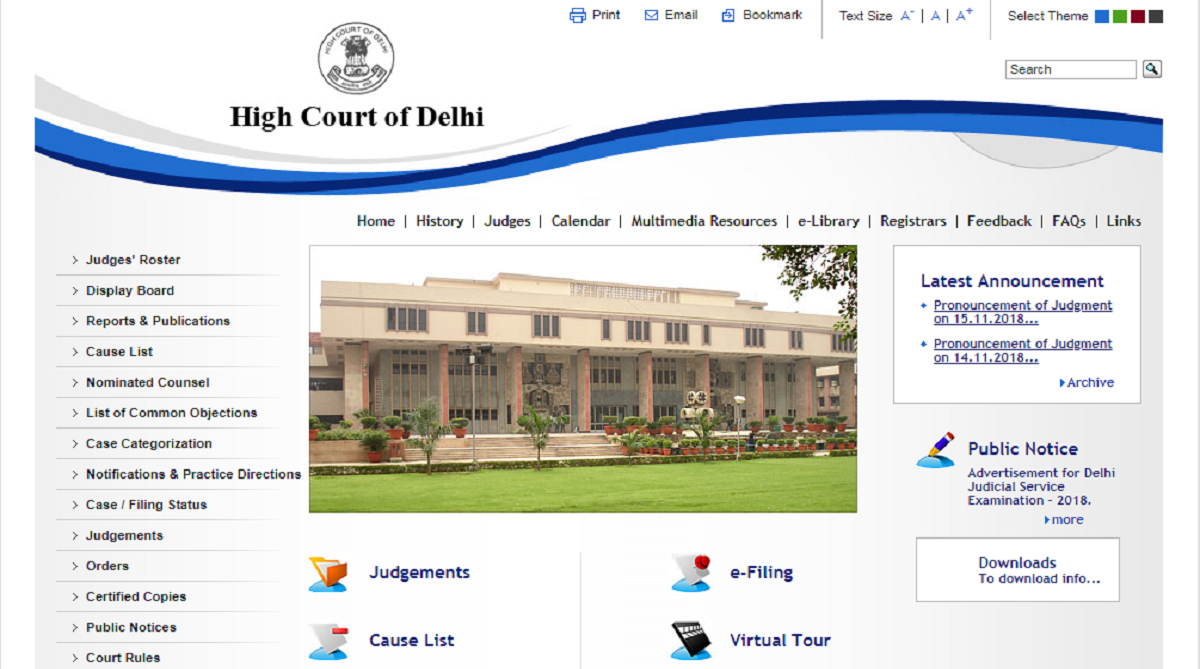 Delhi High Court issues notice for Delhi Judicial Services examination | Check details at delhihighcourt.nic.in