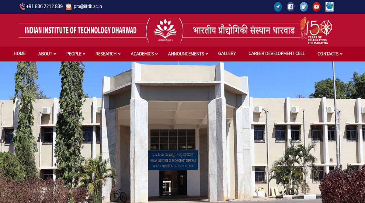IIT Dharwad invites applications for Assistant posts | Check more information here