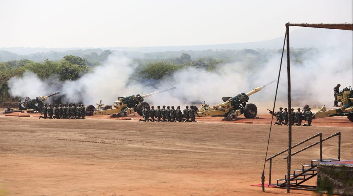 Army inducts 3 major artillery gun systems, including American M777 Howitzers