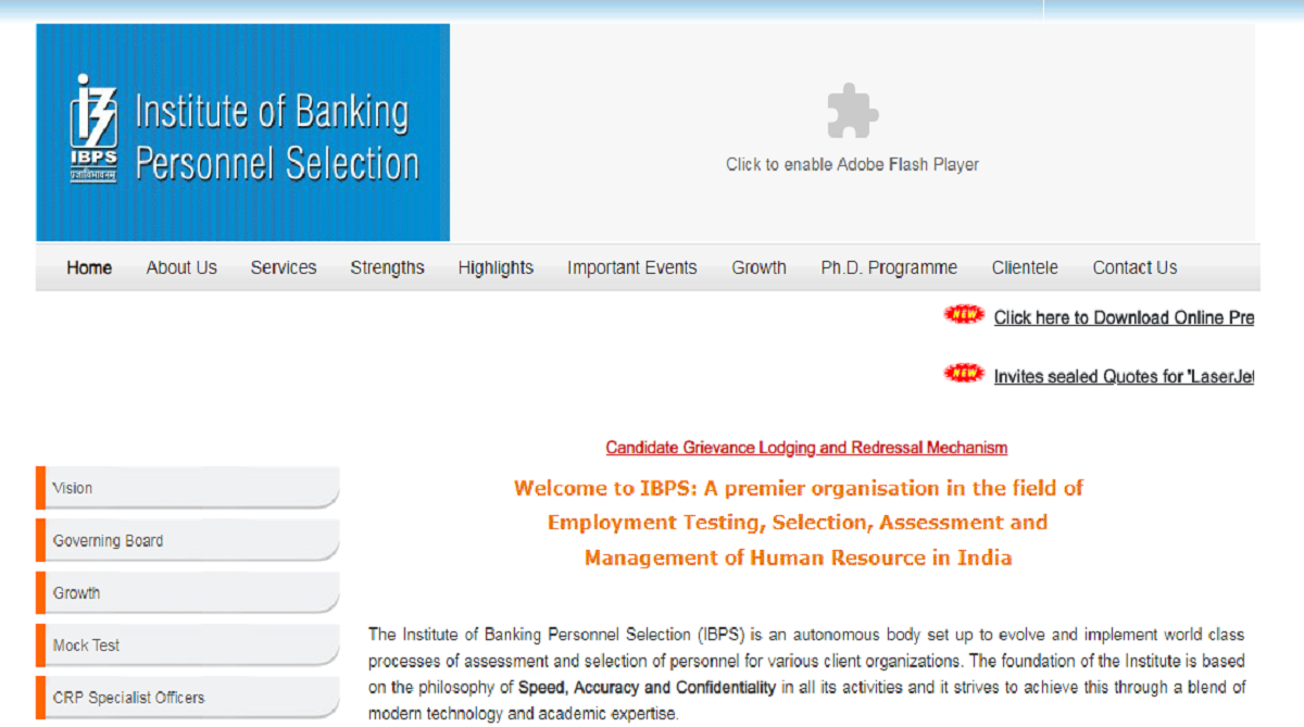 IBPS Clerk 2018: Prelims admit card released on ibps.in, check more details here