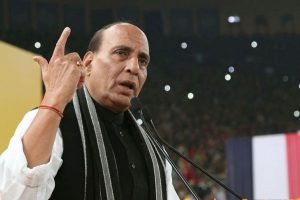 Congress holding onto cow’s tail for electoral survival in MP: Rajnath Singh