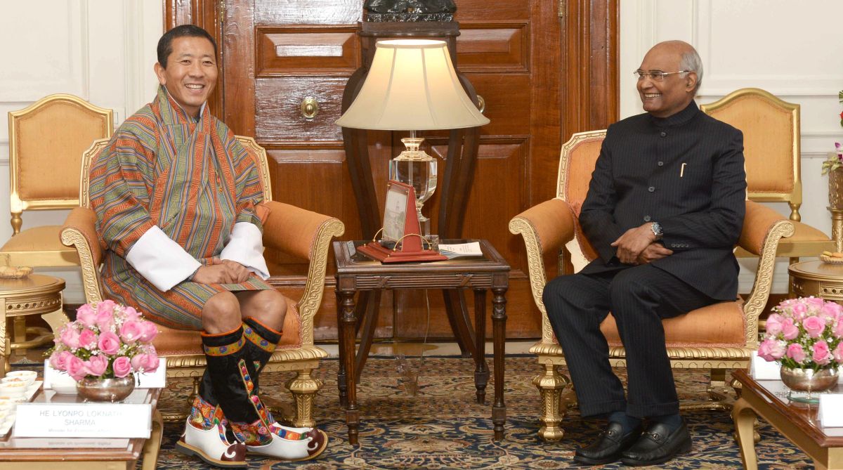 Bhutanese PM Lotay Tshering calls on President Kovind
