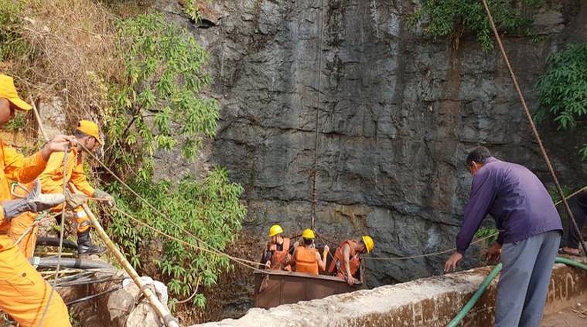 13 miners feared dead, still trapped in flooded Meghalaya ‘rat-hole’ mine; rescue ops on