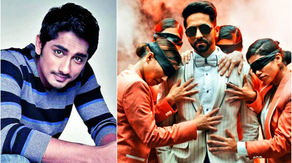 Siddharth keen to remake AndhaDhun in Tamil; Ayushmann Khurrana gives approval