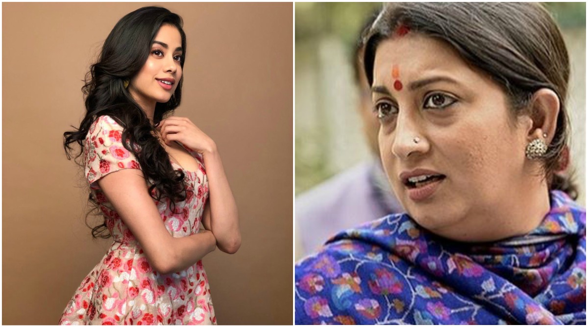 Janhvi Kapoor calls Smriti Irani ‘aunty’