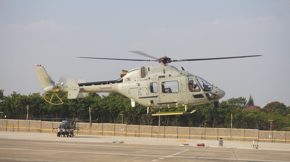 HAL test flies 3rd Light Utility Helicopter prototype on Dec 14
