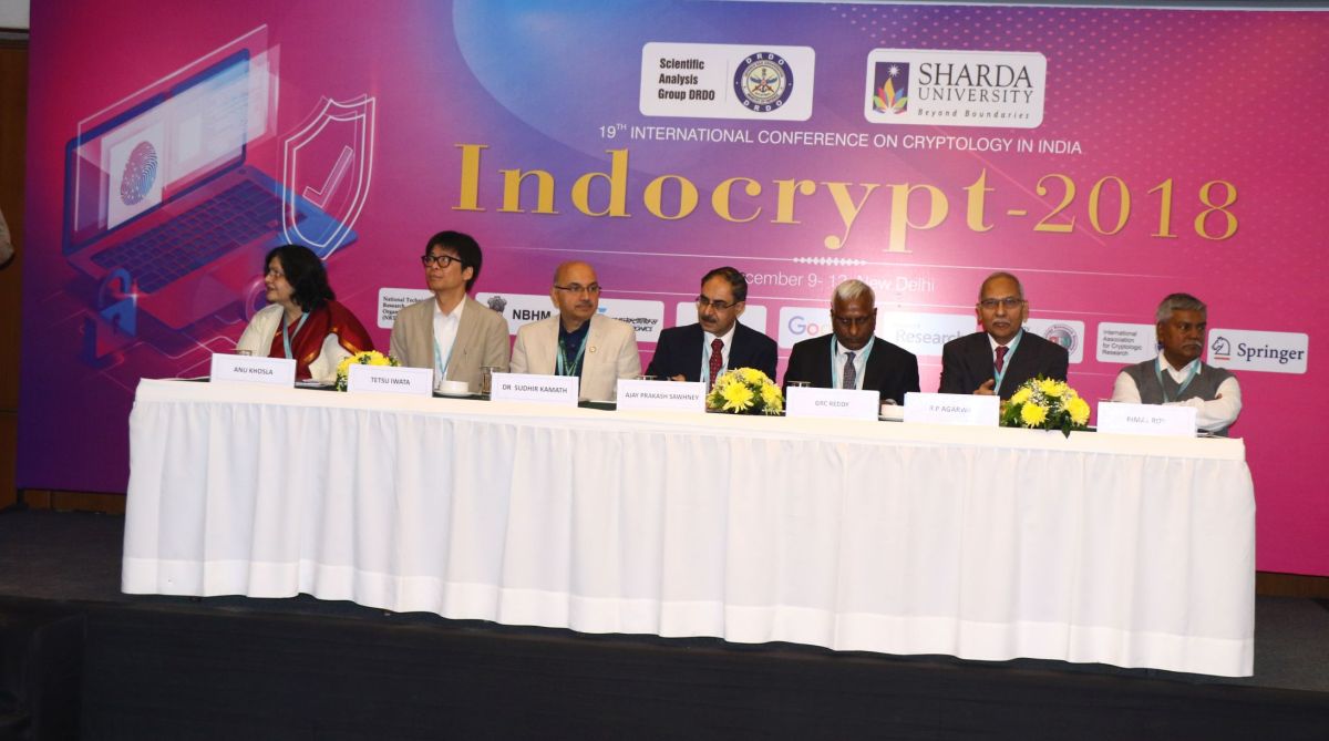 International Conference on Cryptology-Indocrypt 2018, conducted at India Habitat Centre