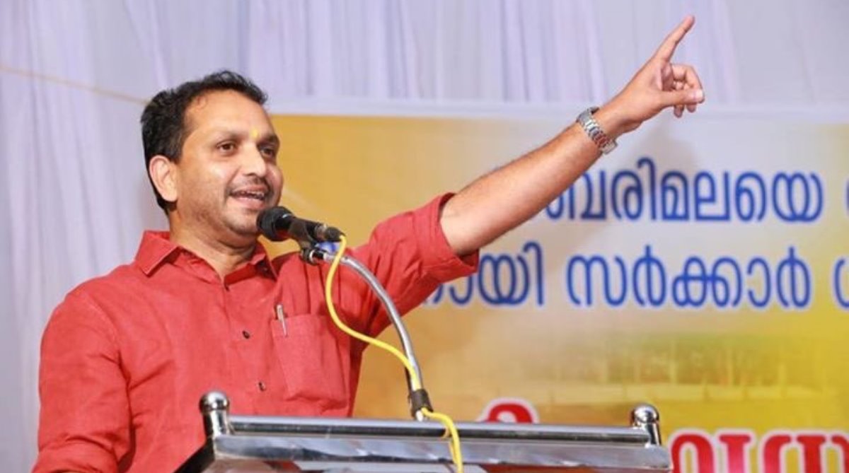 Out of jail, Kerala BJP leader K Surendran receives warm welcome from party workers