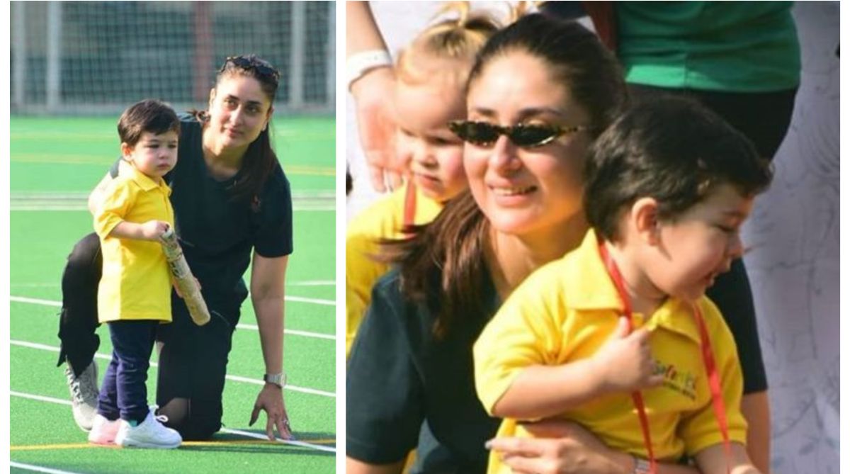 Little munchkin Taimur Ali Khan's sports day at school | See ...