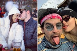 Priyanka Chopra, Jonas bros, Sophie Turner chill out in Swiss mountains | See pictures