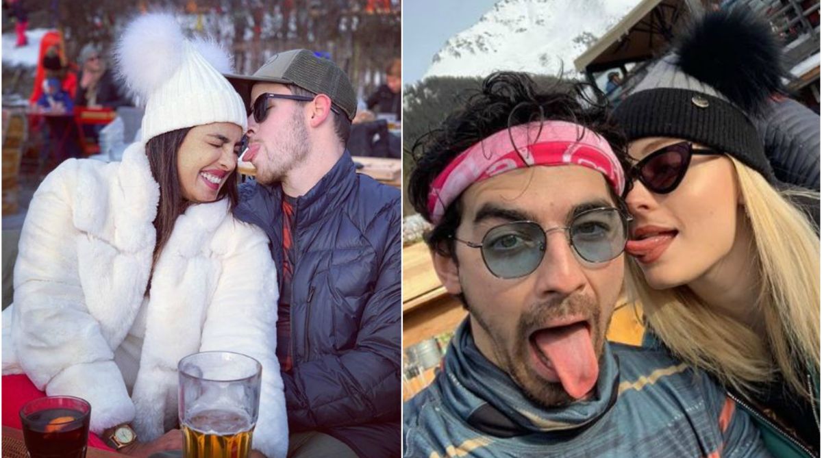 Priyanka Chopra, Jonas bros, Sophie Turner chill out in Swiss mountains | See pictures