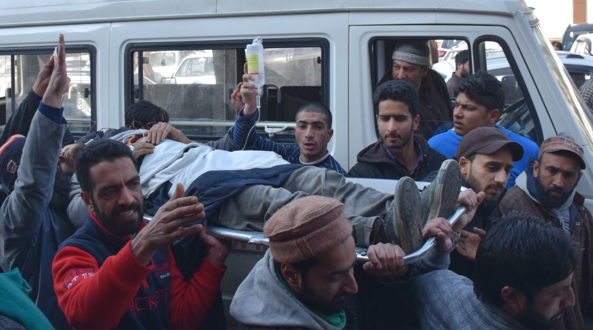 Pulwama encounter: Eight civilians, 3 terrorists, one soldier killed; Abdullah, Mufti slam Governor