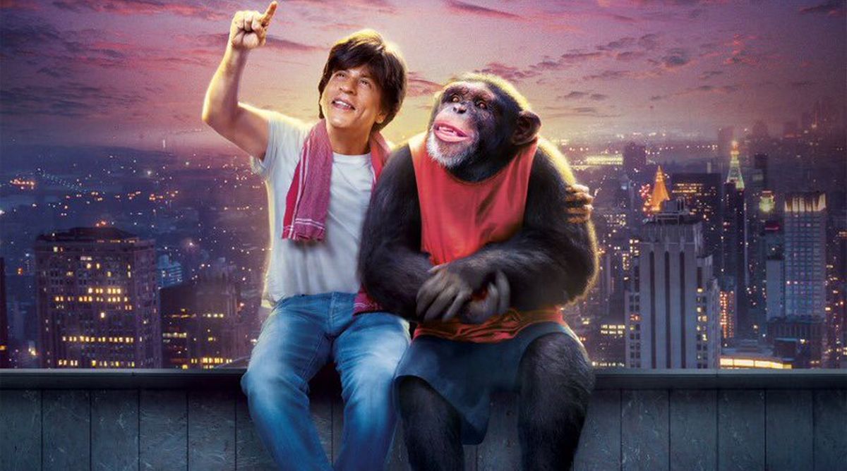 Bauua Singh introduces simian friend in new Zero poster