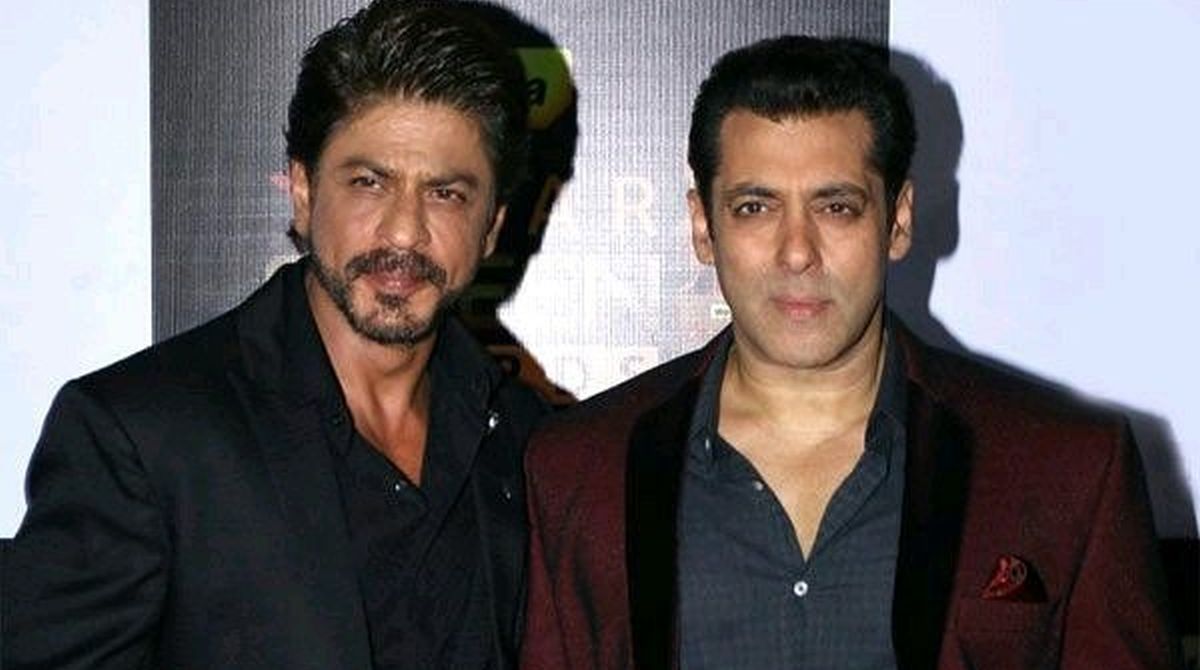 Watch: Salman Khan and Shah Rukh Khan jam together in throwback clip