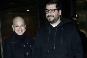 Sonali Bendre beams with joy as she returns to ‘motherland’