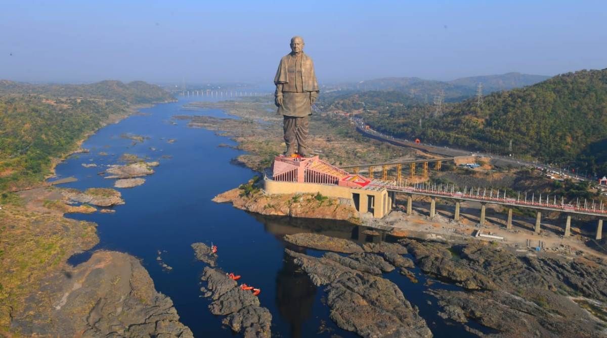 Statue of Unity, Ram Nath Kovind, Kevadiya railway station, Vijay Rupani, Piyush Goyal
