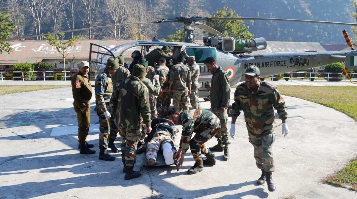 IAF Casevac at Chanderkot: Critically injured ITBP jawans, civilians rescued