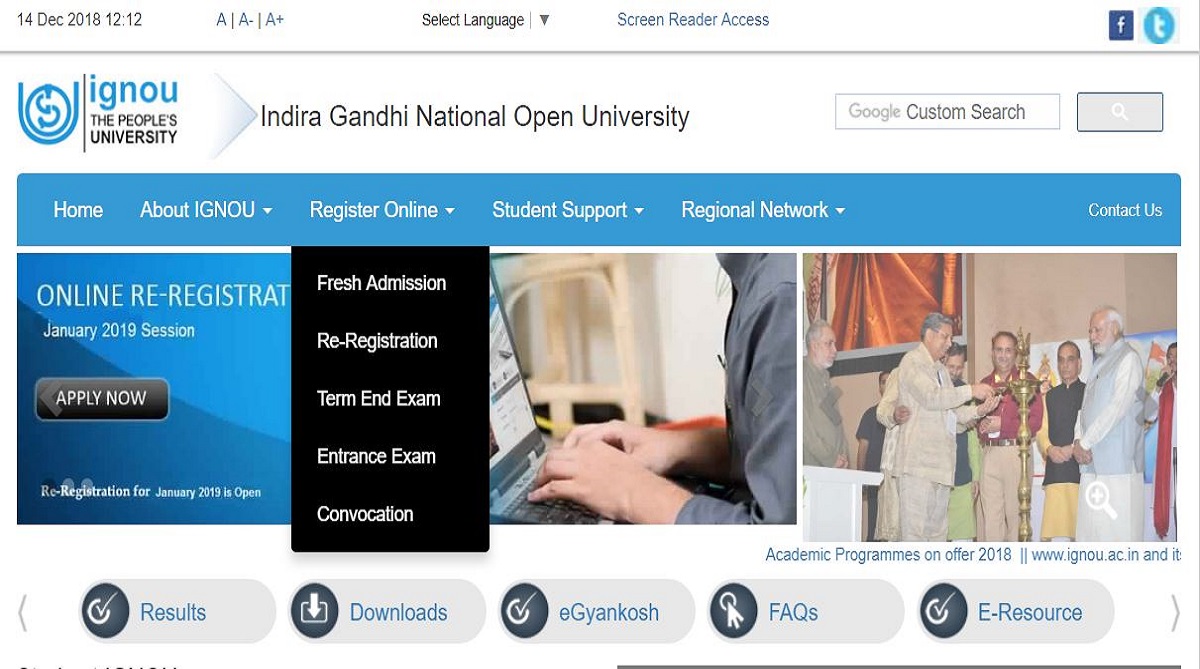 IGNOU releases admit cards for B.Ed. and OPENMAT at ignou.ac.in | Direct link here