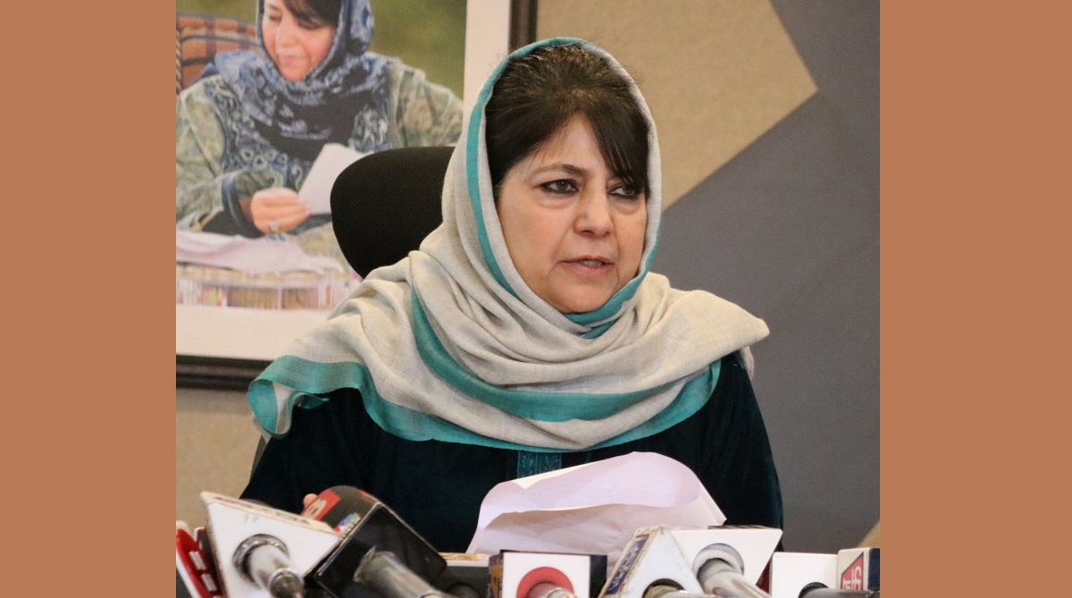 Any tampering with Article 370 would render J&K’s accession with India ‘null & void’, says Mehbooba